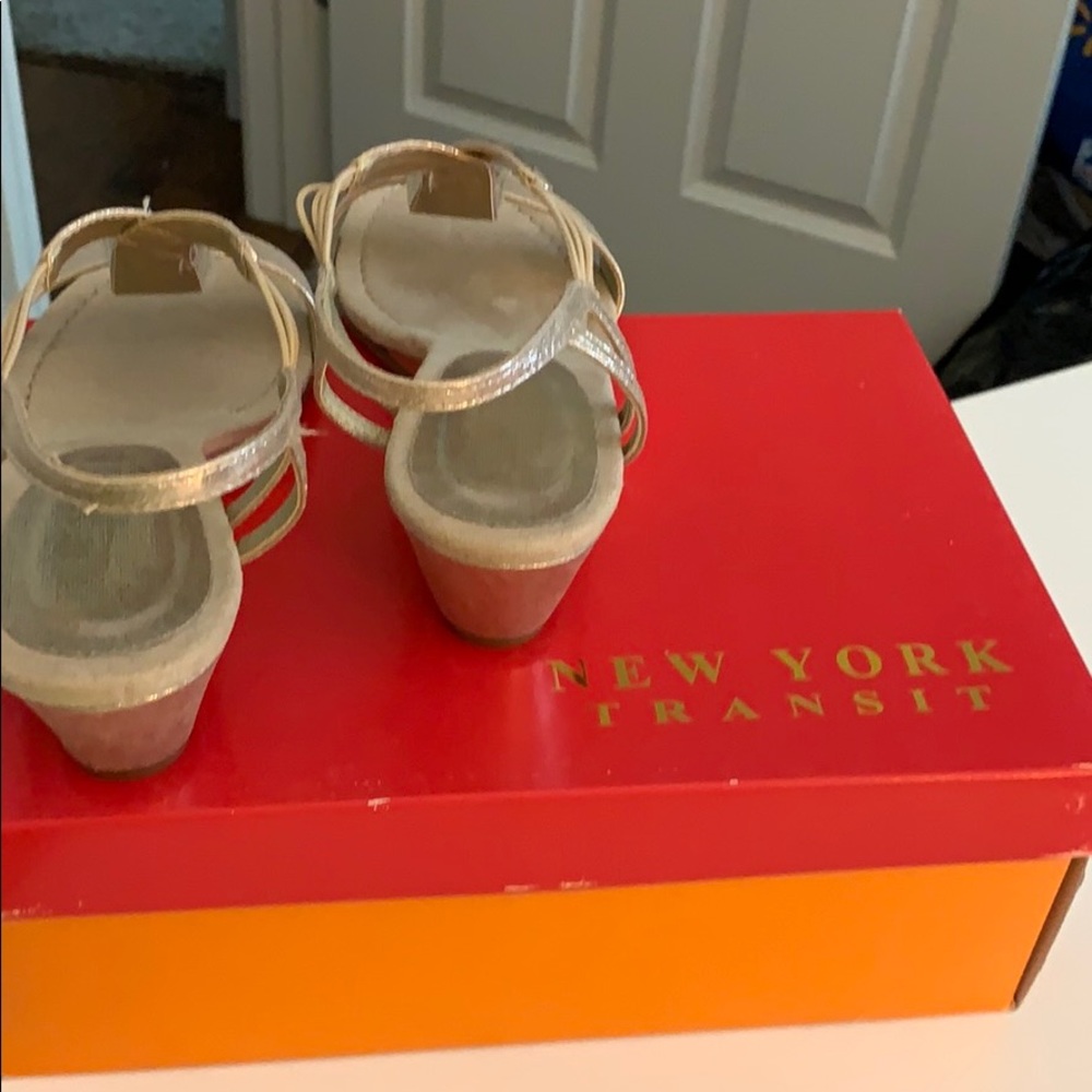 New York Transit (Veer This Way) Wedge Sandals - Picture 5 of 7